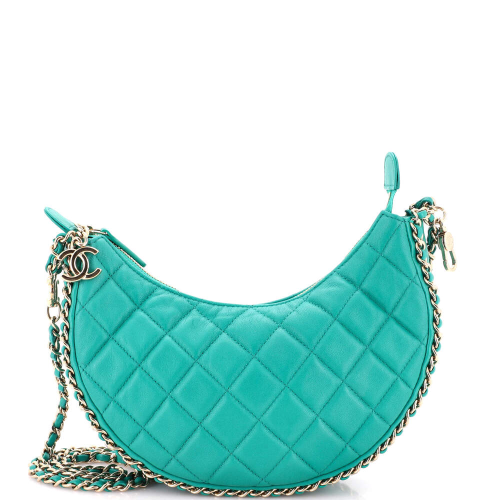 Chanel Chain Around Hook Hobo Quilted #342980C42B